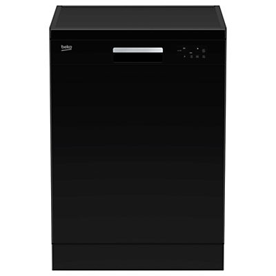 Beko DFN16210B Freestanding Dishwasher, Black